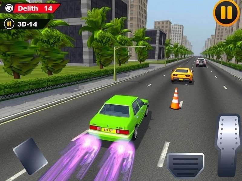 Delhi Auto Chase Game Screenshot